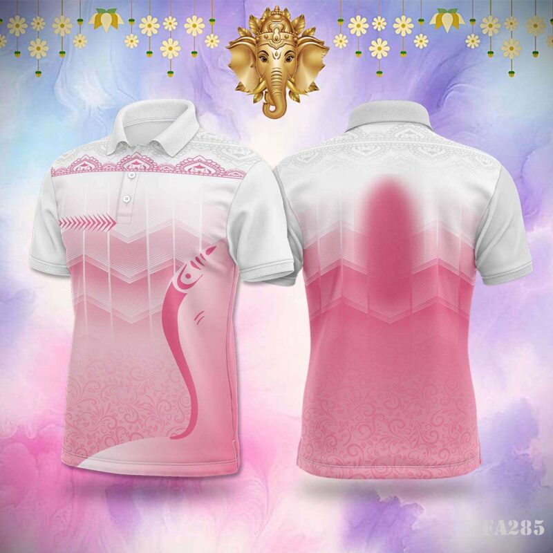 Pink Festive Pattern Jersey Design