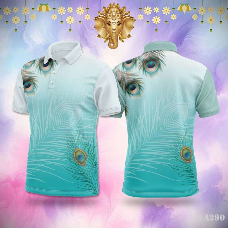 Peacock Feather Jersey Design