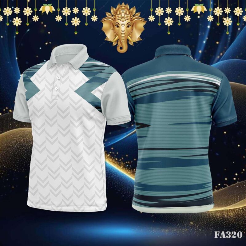 Chevron Abstract Geometric Jersey Design.