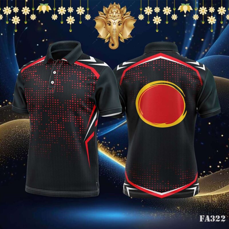 Vaporwave Dot Pattern Sportswear Jersey Design.