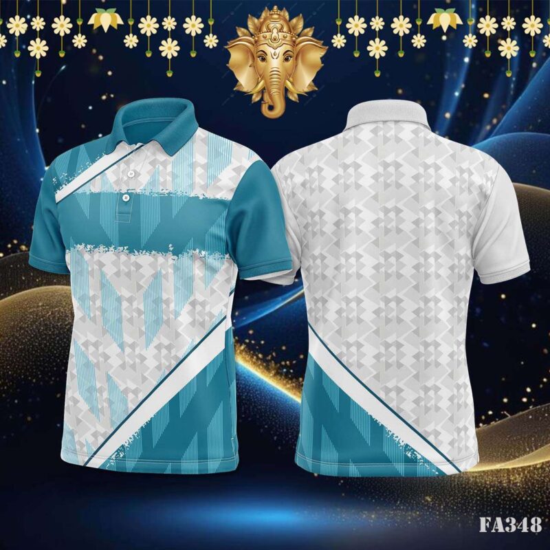 Geometric Tribal Stripes Jersey Design.