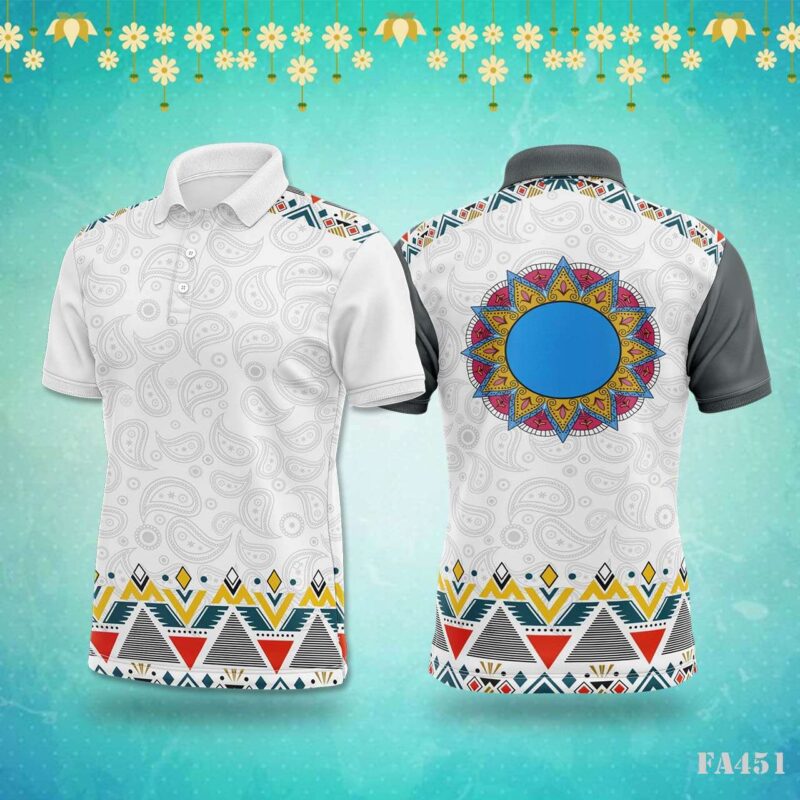 Gray Zigzag Pattern Green Sportswear Jersey Design.