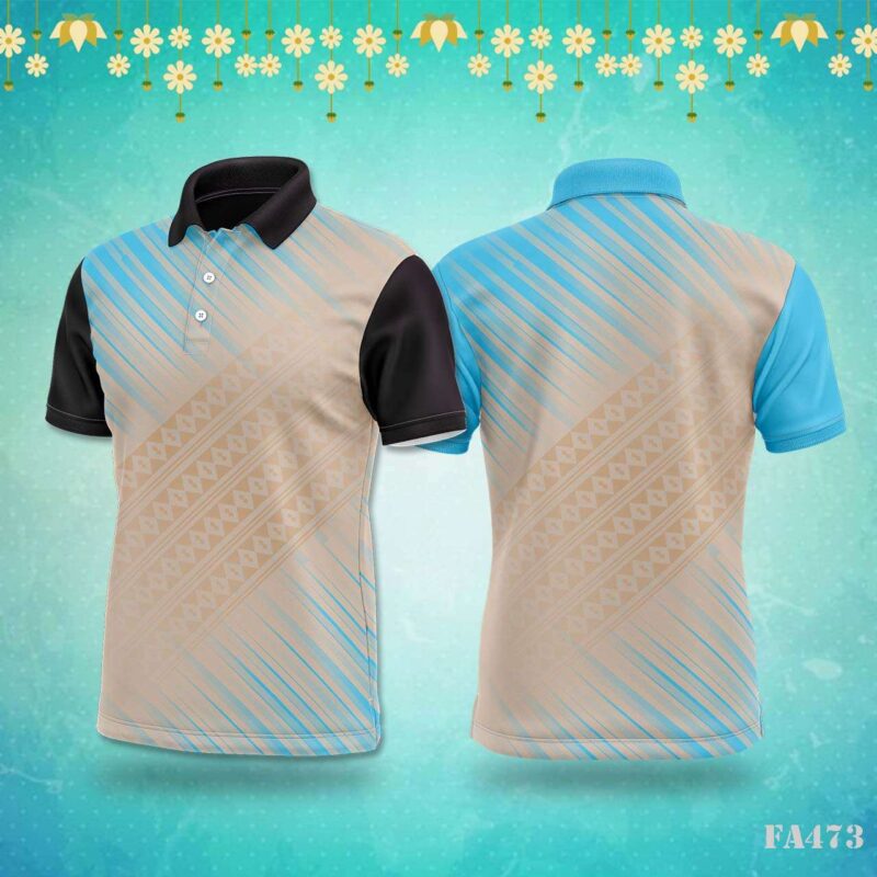 Teal Swirl Geometric Sportswear Jersey Design.