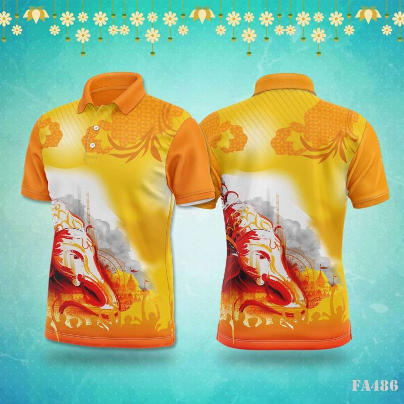 Ganesh Festival Celebration Jersey Design