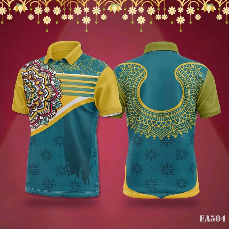 Colorful Music Notes Festival Jersey