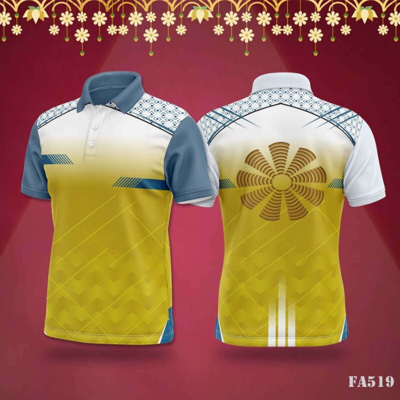 Bright Multi-color Horizon Jersey with Festival Vibes