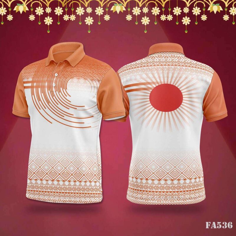 Blue & Yellow Mandala Jersey with Festival Vibes