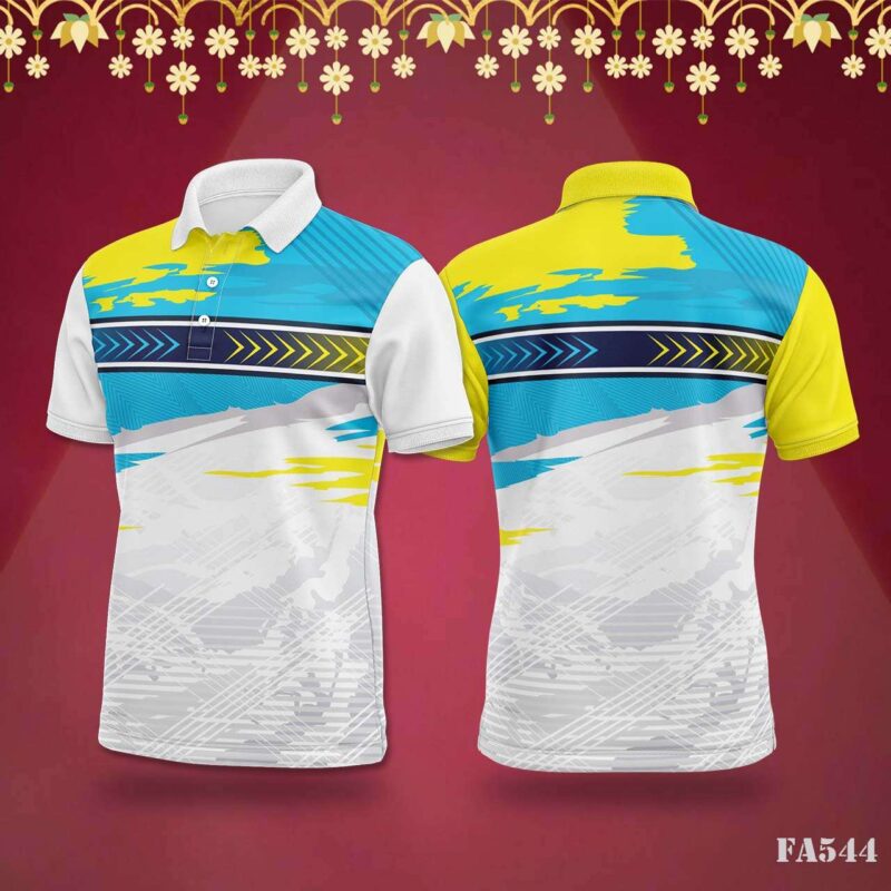 Multi-color Paisley & Gradient Jersey with Festival Vibes