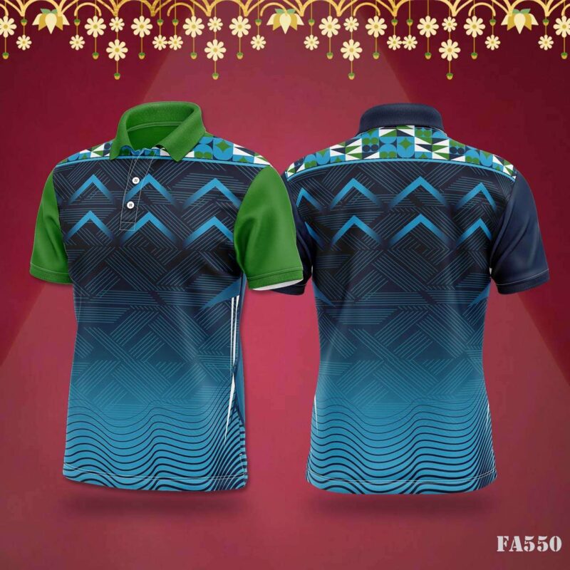 Colorful Dotted Pattern Jersey with Festival Vibes