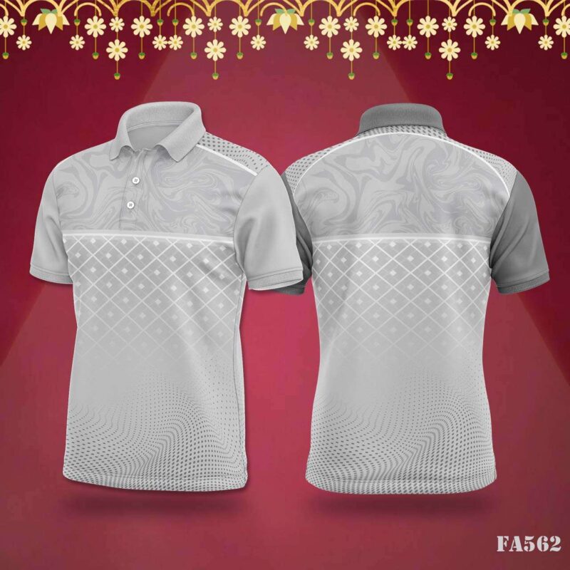 Neutral Tone Pattern Jersey with Festival Vibes