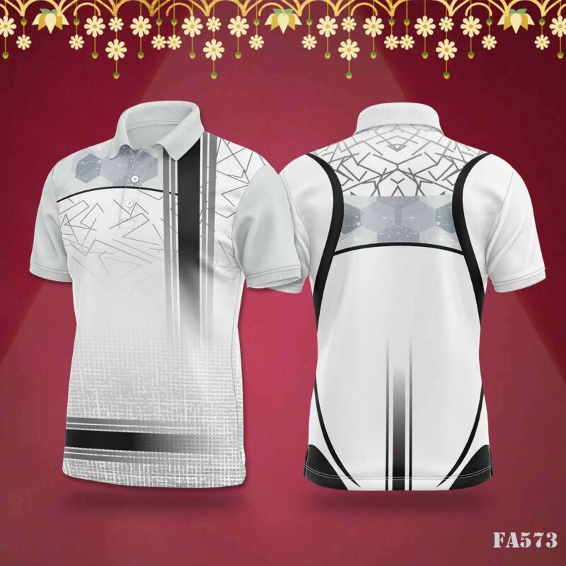 Hexagon Grid Abstract Jersey