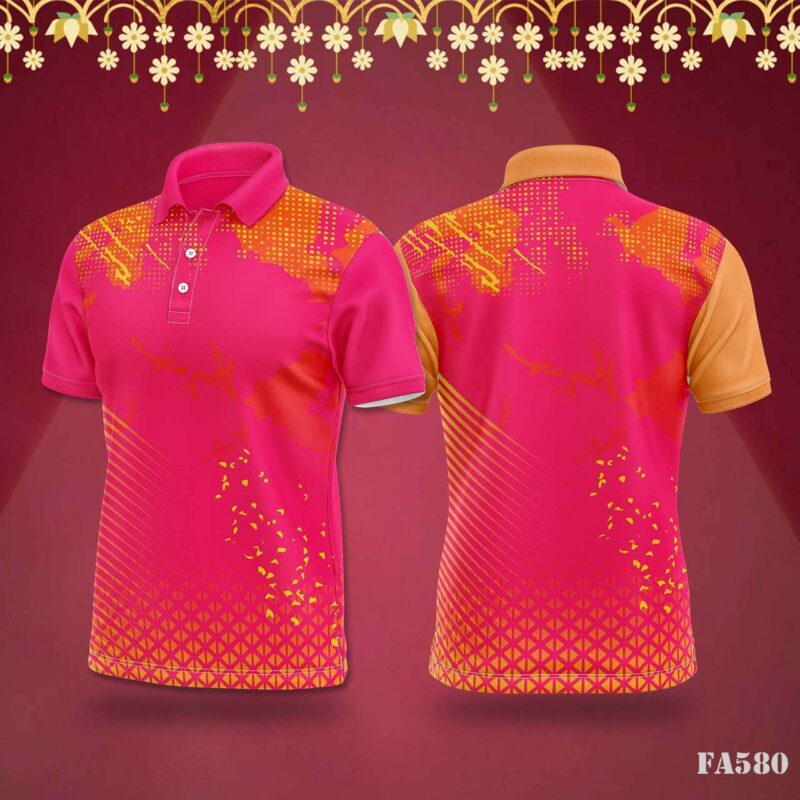 Neon Burst Abstract Jersey