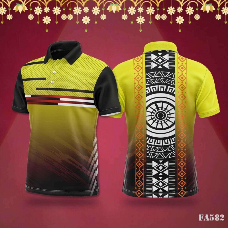 Abstract Herringbone Fade Jersey