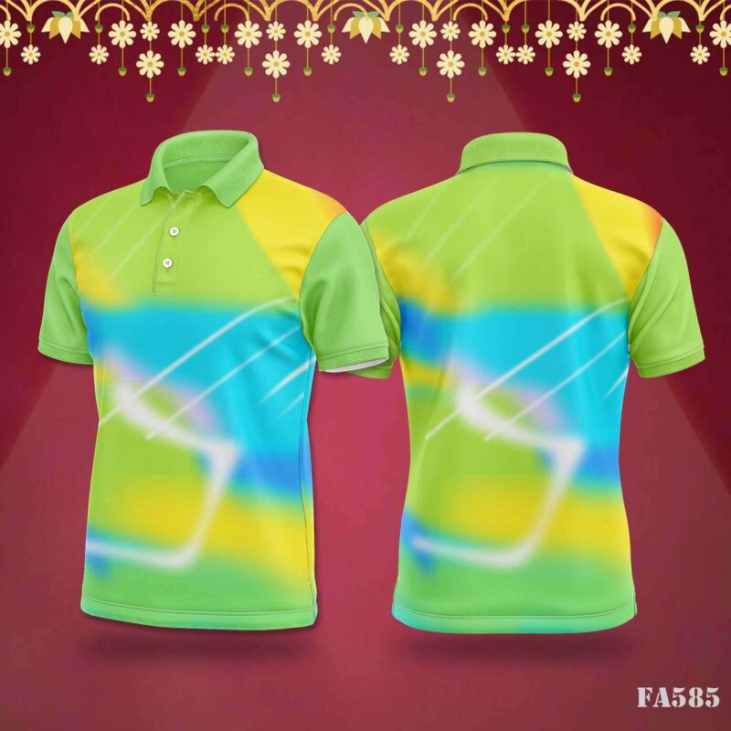 Chromatic Abstract Stripe Jersey