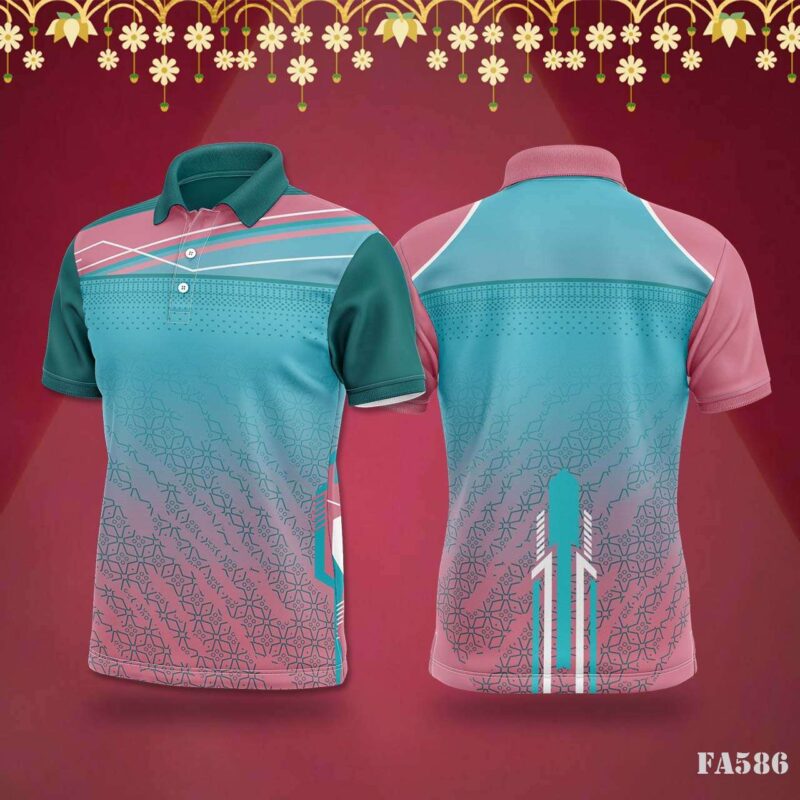 Geometric Fade Abstract Jersey