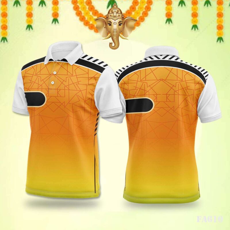 Geometric Sunrise Gradient Jersey