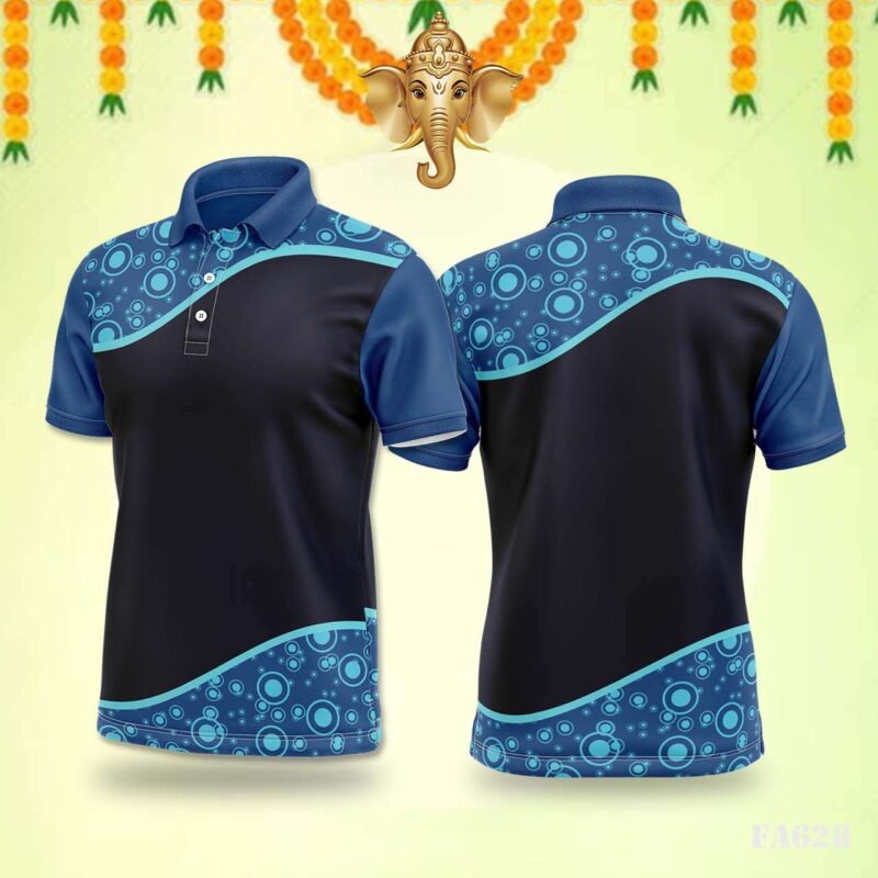 Blue Bubble Wave Festival Jersey