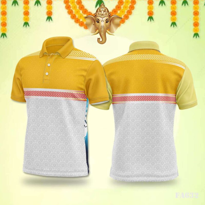 Sunburst Fan Pattern Festival Jersey