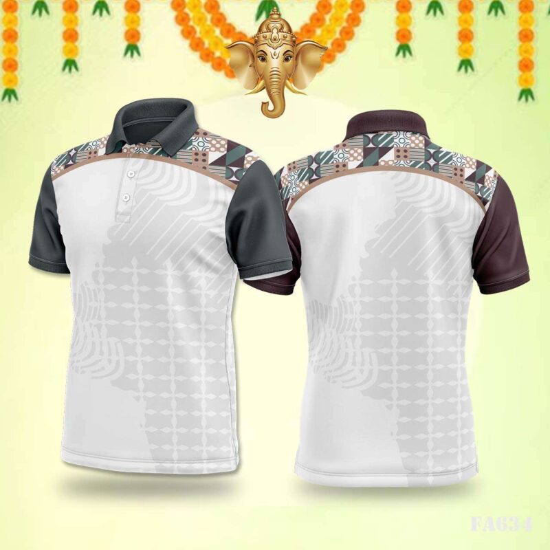 Tribal Arch Pattern Festival Jersey