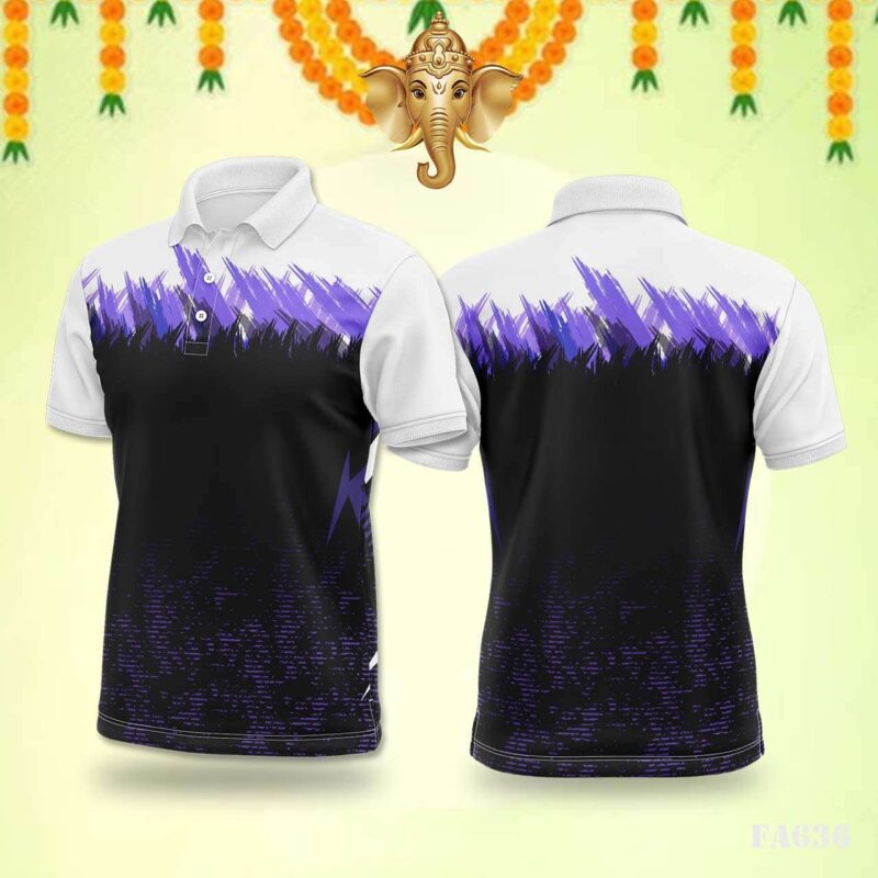Purple Spike Brush Festival Jersey