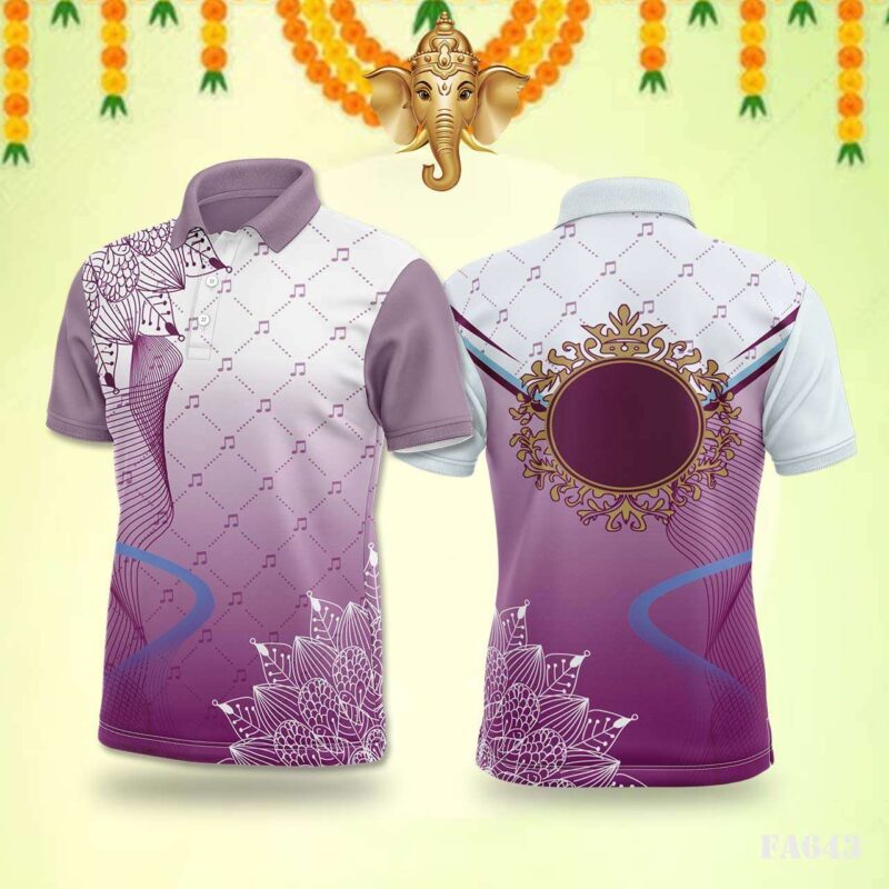 Purple Floral Music Festival Jersey