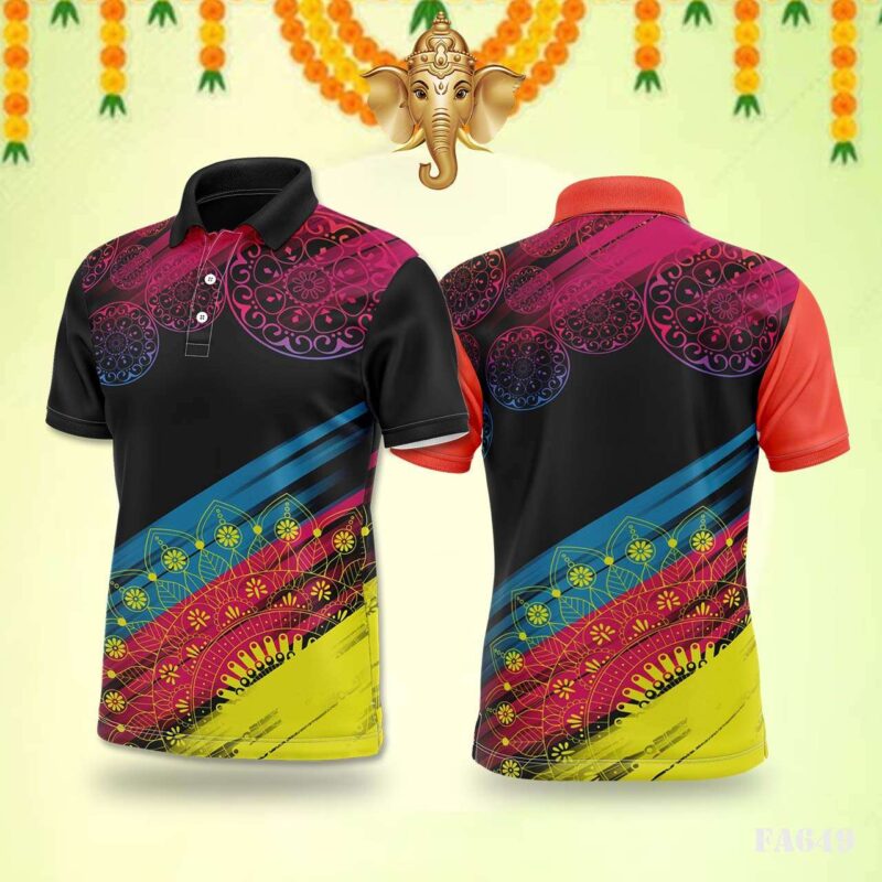 Bright Festival Mandala Jersey