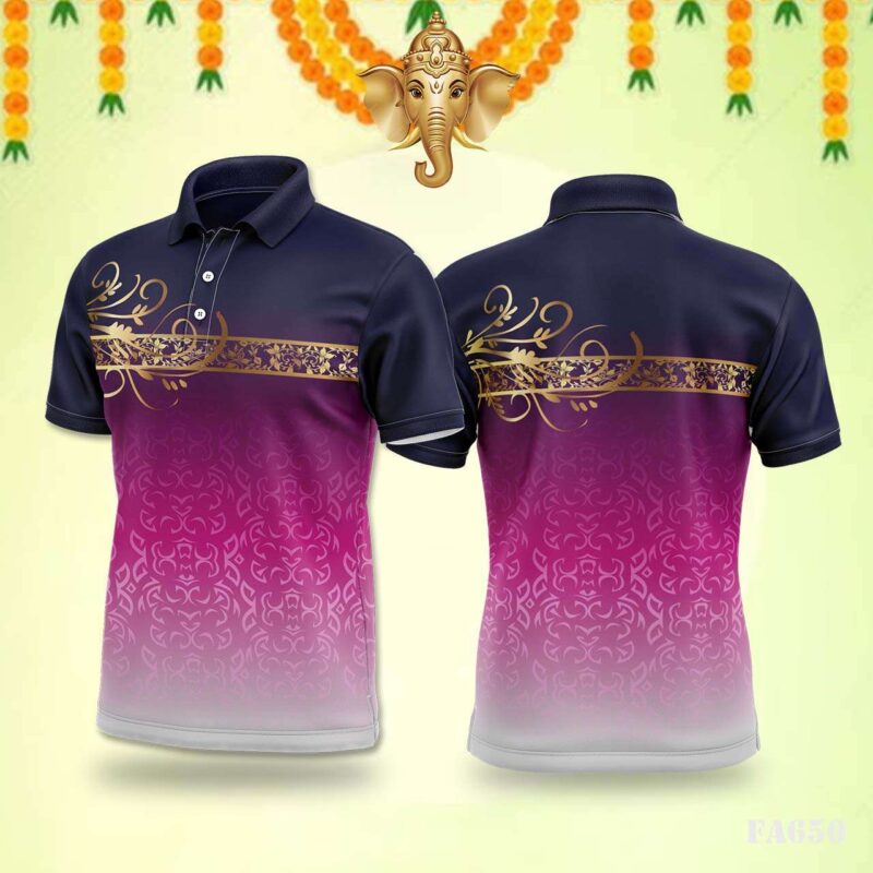 Magenta Golden Vines Festival Jersey