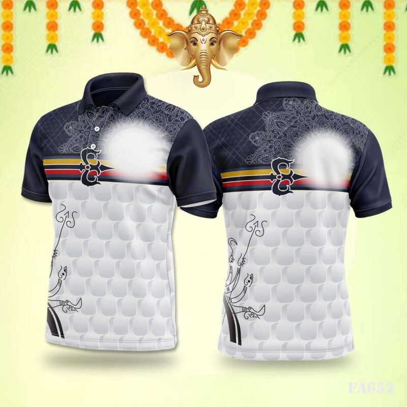 Om Symbol Ganesha Festival Jersey