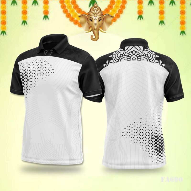 Aqua Diamond Mesh Pattern Jersey