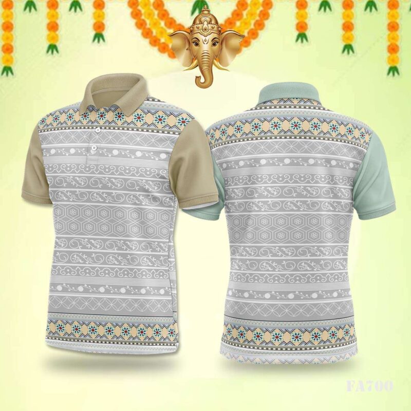 Elegant Patterned Festival Jersey Design