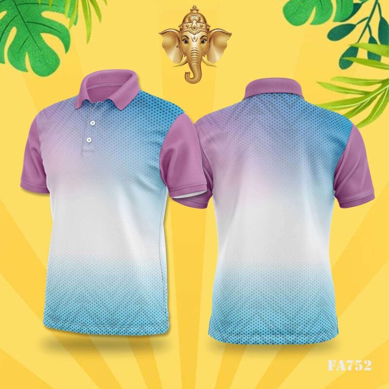 Pink & White Mandala Zigzag Festival Jersey Design