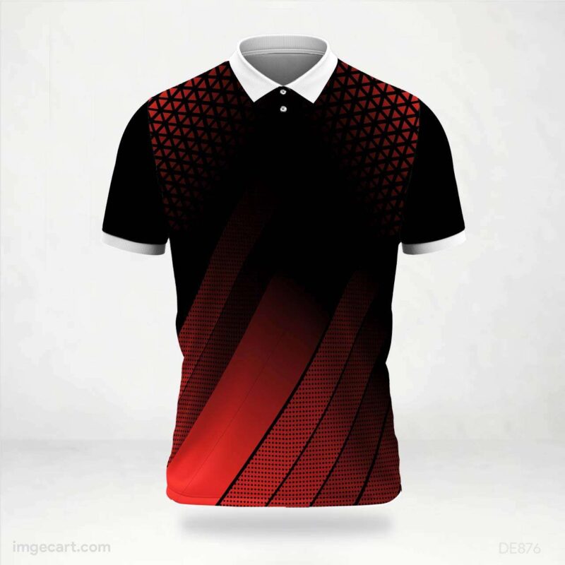 DE876 ( RED & BLACK )