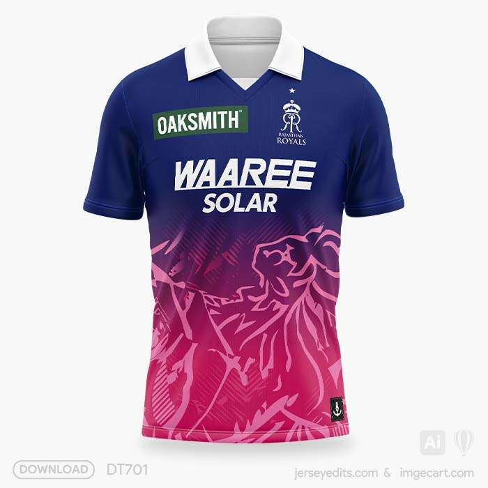 Rajasthan Royals Jersey Design 2026